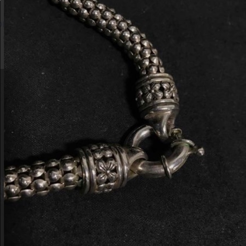 ⭐️Gabrielle Bruni⭐️ Sterling Silver, 14K and White Diamond Accent Necklace - Picture 3 of 8